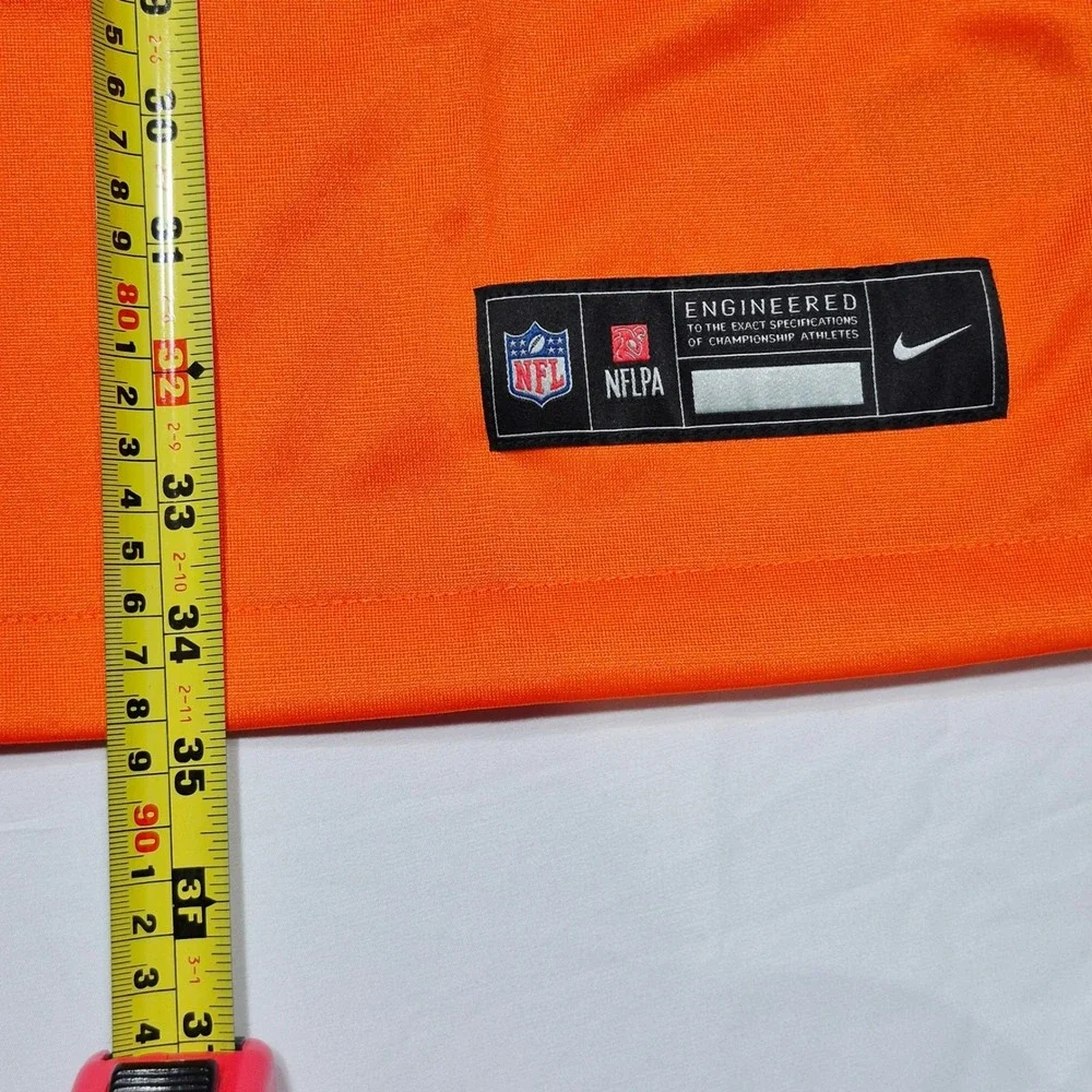 Russell Wilson Denver Broncos Nike Football Game Jersey Orange Men's Size 3XL